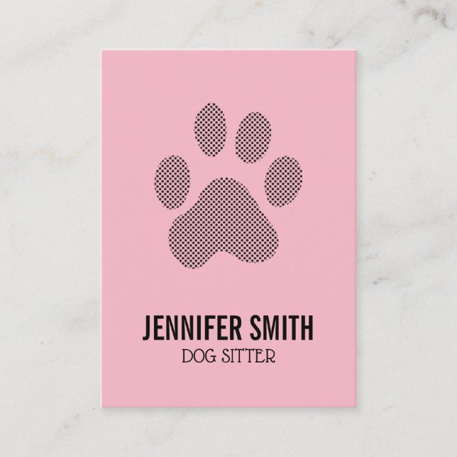 Doggie Prints Business Card (Front)