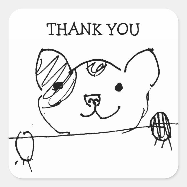 Doggie Sticker (Front)