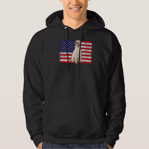 Doggie Usa Dog Owner Usa  Labrador Retriever Usa F Hoodie