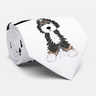 Doggies & Black Paws Necktie