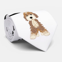 Doggies & Black Paws Necktie