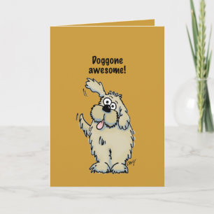 Doggone awesome! card