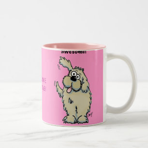 DOGGONE AWESOME! Two-Tone COFFEE MUG