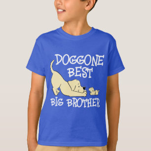 Doggone Best Big Brother Cute Matching Sibling T-Shirt