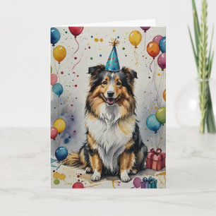 Doggone Delightful Birthday - Customizable Card