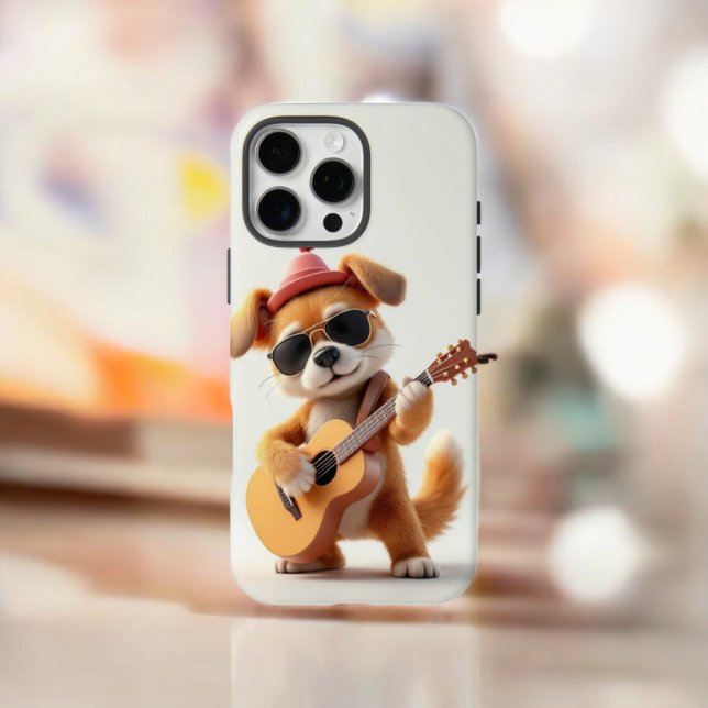 Doggone Guitarist Case-Mate iPhone Case (Creator Uploaded)