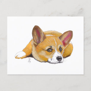 Doggust 2019 Corgi Postcard