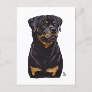 Doggust 2019 Rotweiller Postcard