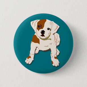 Doggy 2 Inch Round Button