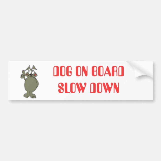 Doggy Bumber sticker (Front)