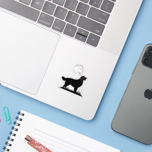 Doggy Daydreams: Personalized Retriever Silhouette