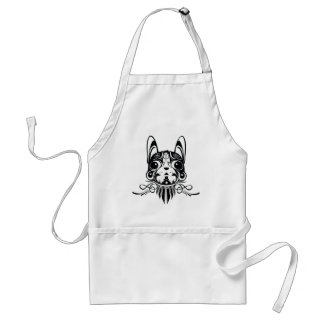 doggy dog puppy design aprons