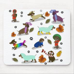 Doggy life mouse pad