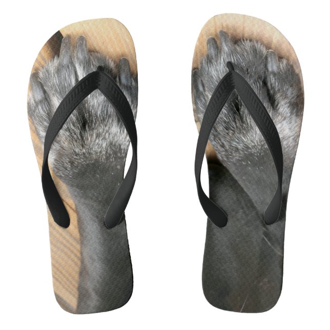 Doggy Paws Flip Flops (Footbed)