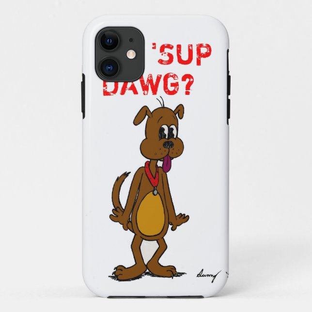 Doggy 'SUP DAWG? iPhone 5 Coque (Dos)