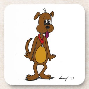 Doggy Toon Cork Coasters