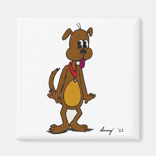 Doggy Toon Magnet (Devant)