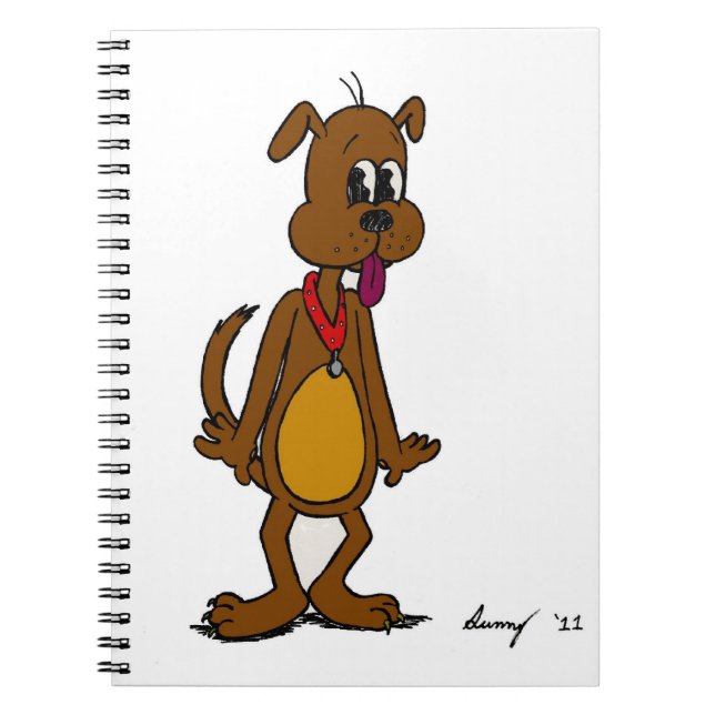 Doggy Toon Notebook (Front)