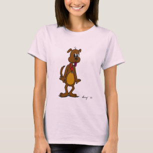 Doggy Toon Womens Spaghetti Tank