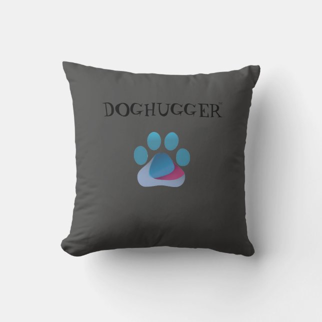 DOGHUGGER (TM) Pillow  (Front)