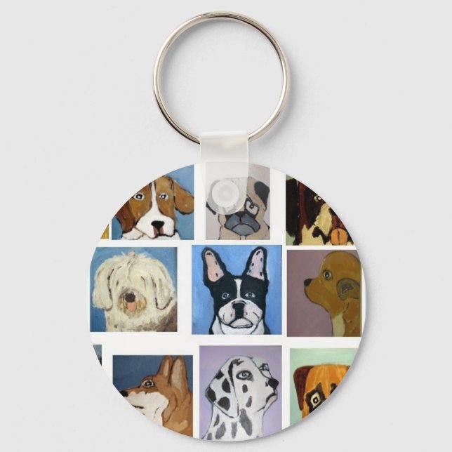 dogloversdream keychain (Front)