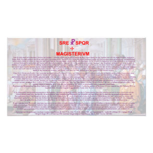 Dogma de Fide Orthodoxa Photo Print