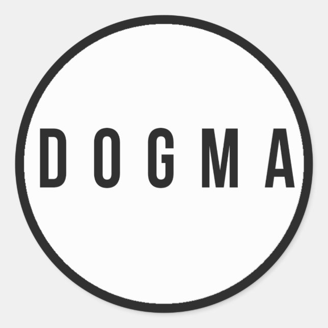 Dogma Stickers (Front)