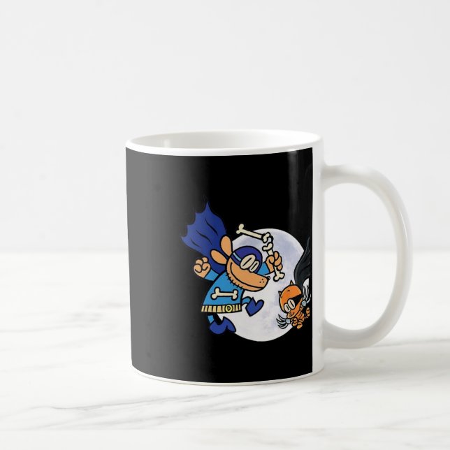 Dogman And Cat Essential For Kid  Coffee Mug (Right)