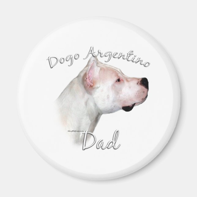 Dogo Argentino Dad 2 Magnet (Front)