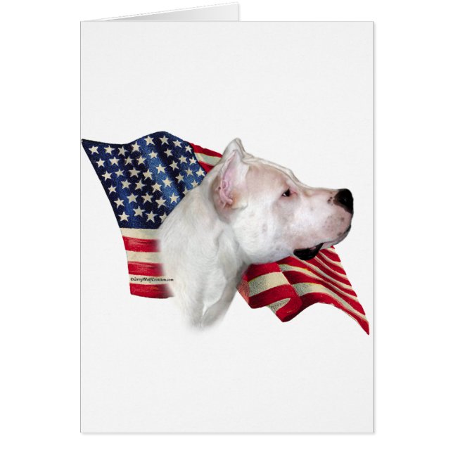 Dogo Argentino Flag (Front)