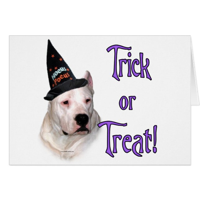 Dogo Argentino Trick (Devant horizontal)