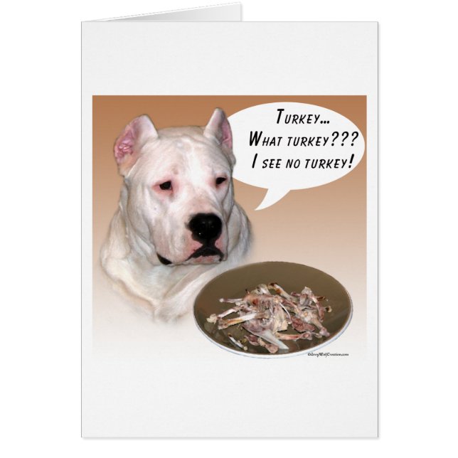 Dogo Argentino Turkey (Front)