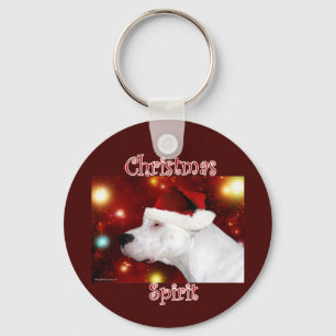 Dogo Christmas Spirit - Keychain