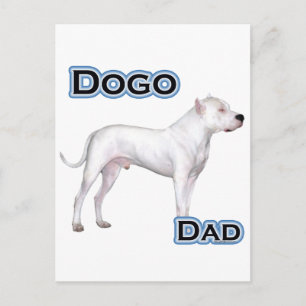 Dogo Dad 4 Postcard