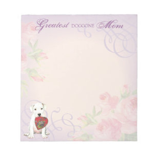 Dogo Heart Mom Notepad