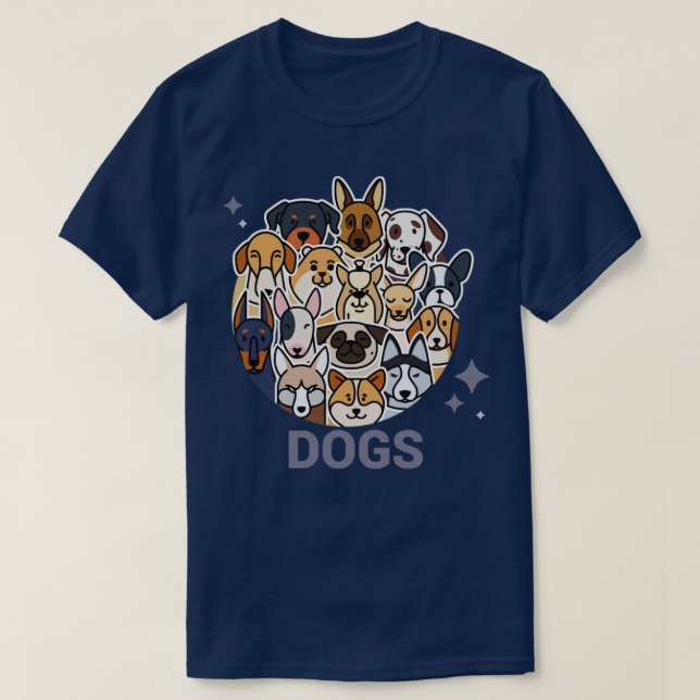 Dogs3 T-Shirt (Design Front)