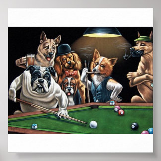 dogs%20playing%20poker22 poster