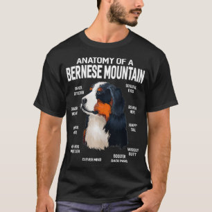 Dogs 365 Anatomy of a Bernese Mountain Dog Funny G T-Shirt