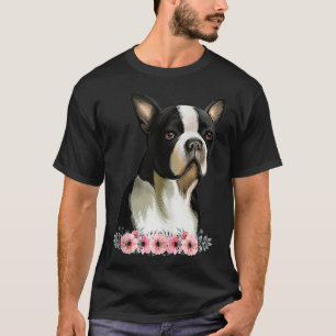 Dogs 365 Cute Boston Terrier Dog Animal Pet Gifts T-Shirt