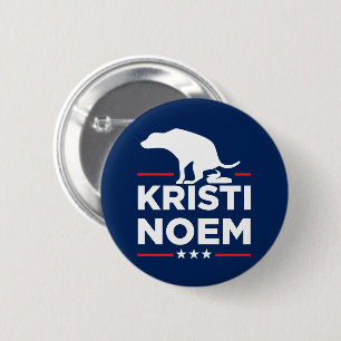 Dogs Against Kristi Noem 2 Inch Round Button