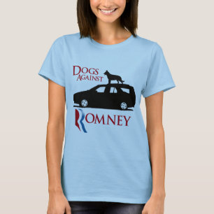 Dogs Against Romney -.png T-Shirt
