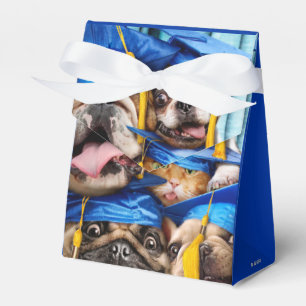 Dogs and Cat Grads in Photo Booth Favor Box