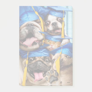 Dogs and Cat Grads in Photo Booth Post-it Notes
