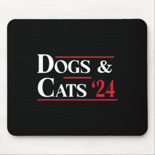 Dogs And Cats 2024 They're Eating The Dogs Mouse Pad