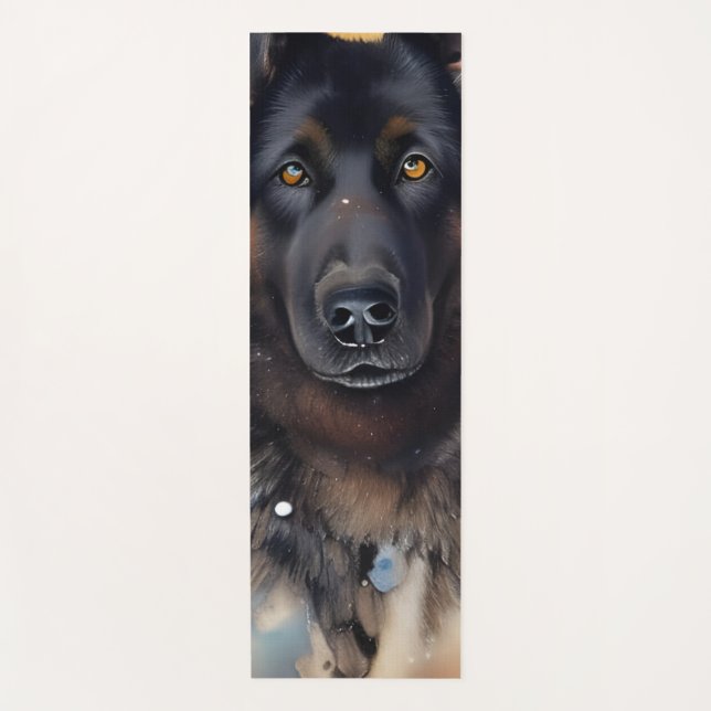 Dogs and Cats AI  Art Yoga Mat (Front)