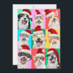 Dogs and Cats with Santa Beard Invitation<br><div class="desc">Merry Cuteness! | Avanti, the Global Humour Brand™ has been entertaining the world with its Feel Good Funny greeting cards for over 40 years. Our characters live life to the fullest and celebrate the humour in everyday life.</div>