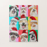 Dogs and Cats with Santa Beard Jigsaw Puzzle<br><div class="desc">Merry Cuteness! | Avanti, the Global Humour Brand™ has been entertaining the world with its Feel Good Funny greeting cards for over 40 years. Our characters live life to the fullest and celebrate the humour in everyday life.</div>