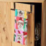 Dogs and Cats with Santa Beard Kitchen Towel<br><div class="desc">Merry Cuteness! | Avanti,  the Global Humour Brand™ has been entertaining the world with its Feel Good Funny greeting cards for over 40 years. Our characters live life to the fullest and celebrate the humour in everyday life.</div>