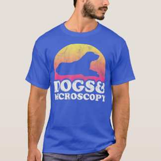 Dogs and Microscopy Mens or Womens Dog  T-Shirt
