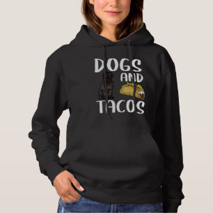 Dogs And Tacos Bouvier des Flandres Mexican Food Hoodie